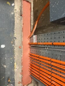 Compound Fire Compartmentation Installation